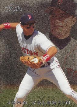 1996 Flair #28 John Valentin Front