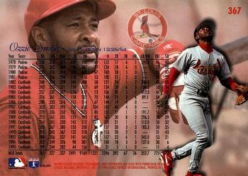 1996 Flair #367 Ozzie Smith Back