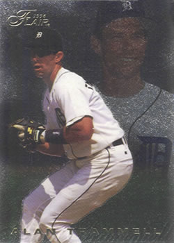 1996 Flair #85 Alan Trammell Front