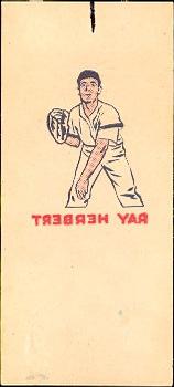 1960 Topps Tattoos #NNO Ray Herbert Front