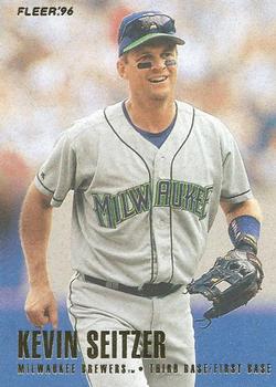 1996 Fleer #157 Kevin Seitzer Front