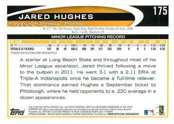 2012 Topps - Purple #175 Jared Hughes Back