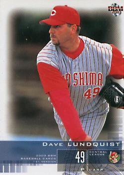 2003 BBM #136 Dave Lundquist Front