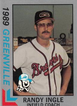 1989 Best Greenville Braves - Platinum #21 Randy Ingle Front