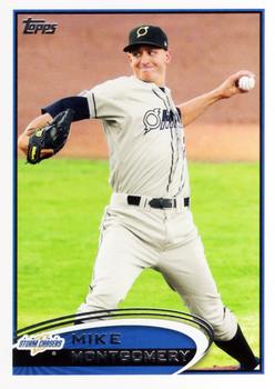 2012 Topps Pro Debut #25 Mike Montgomery Front
