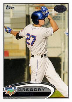 2012 Topps Pro Debut #27 Gregory Pron Front