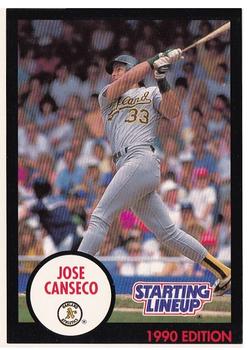1990 Kenner Starting Lineup Cards #4691012011 Jose Canseco Front
