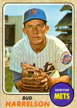 1968 Topps #132 Bud Harrelson Front