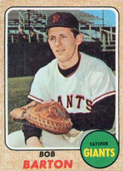 1968 Topps #351 Bob Barton Front