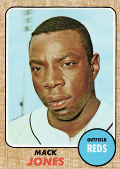 1968 Topps #353 Mack Jones Front