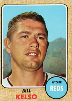 1968 Topps #511 Bill Kelso Front