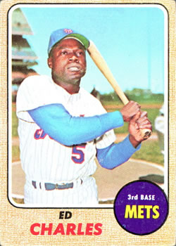 1968 Topps #563 Ed Charles Front