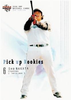 2008 BBM #758 Sho Nakata Front