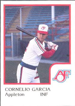 1986 ProCards Appleton Foxes #NNO Cornelio Garcia Front