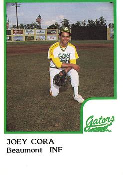 1986 ProCards Beaumont Golden Gators #NNO Joey Cora Front