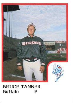 1986 ProCards Buffalo Bisons #NNO Bruce Tanner Front
