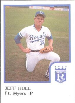 1986 ProCards Ft. Myers Royals #NNO Jeff Hull Front