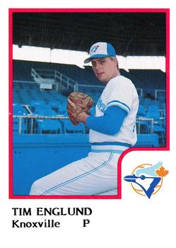 1986 ProCards Knoxville Blue Jays #NNO Tim Englund Front