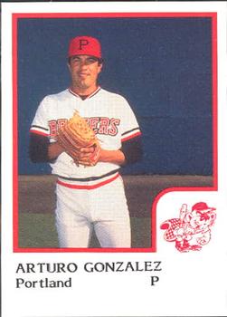 1986 ProCards Portland Beavers #NNO Arturo Gonzalez Front