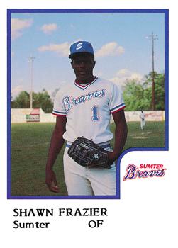 1986 ProCards Sumter Braves #5 Shawn Frazier Front