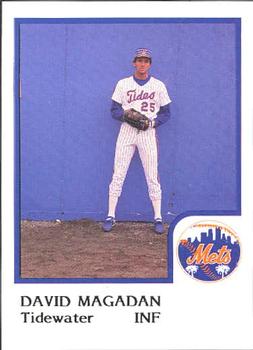 1986 ProCards Tidewater Tides (Mets Logo) #NNO Dave Magadan Front