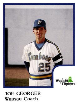 1986 ProCards Wausau Timbers #10 Joe Georger Front