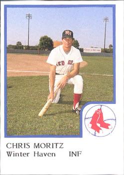 1986 ProCards Winter Haven Red Sox #NNO Chris Moritz Front