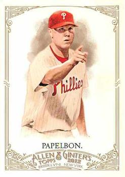 2012 Topps Allen & Ginter #320 Jonathan Papelbon Front