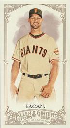 2012 Topps Allen & Ginter - Mini A & G Back #268 Angel Pagan Front