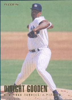 1996 Fleer Update #U61 Dwight Gooden Front