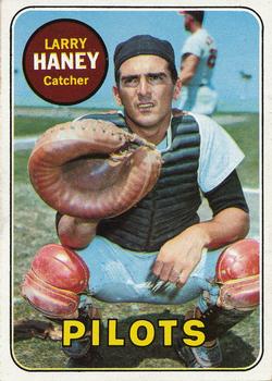1969 Topps #209 Larry Haney Front