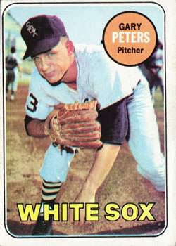 1969 Topps #34 Gary Peters Front