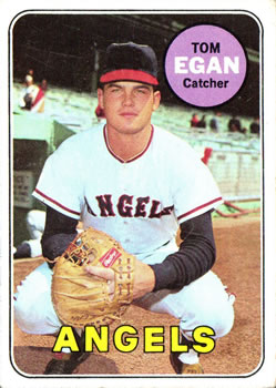 1969 Topps #407 Tom Egan Front