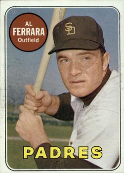 1969 Topps #452 Al Ferrara Front