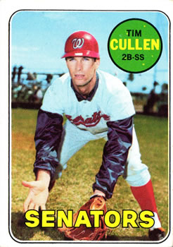 1969 Topps #586 Tim Cullen Front
