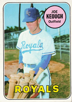 1969 Topps #603 Joe Keough Front