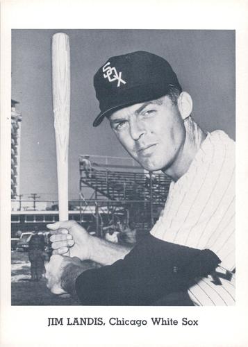 1963 Jay Publishing Chicago White Sox #NNO Jim Landis Front