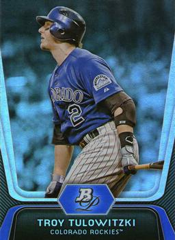 2012 Bowman Platinum #51 Troy Tulowitzki Front