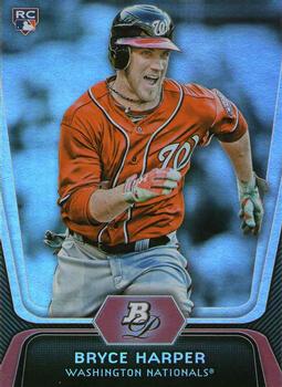 2012 Bowman Platinum #56 Bryce Harper Front