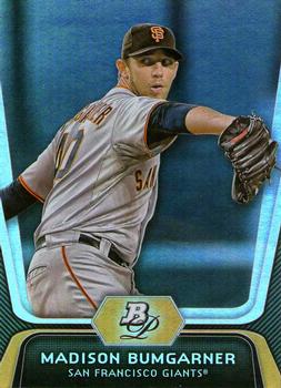 2012 Bowman Platinum #73 Madison Bumgarner Front