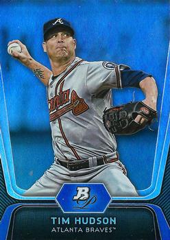 2012 Bowman Platinum #71 Tim Hudson Front