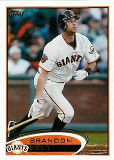 2012 Topps Mini #141 Brandon Belt Front