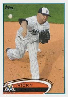 2012 Topps Mini #322 Ricky Nolasco Front