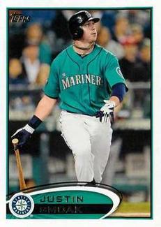 2012 Topps Mini #627 Justin Smoak Front