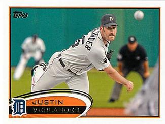 2012 Topps Mini #639 Justin Verlander Front