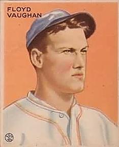 1933 Goudey (R319) #229 Arky Vaughan Front