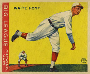 1933 Goudey (R319) #60 Waite Hoyt Front