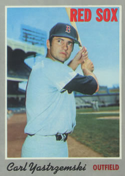 1970 Topps #10 Carl Yastrzemski Front