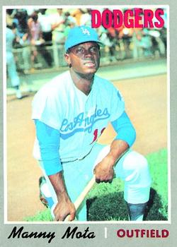 1970 Topps #157 Manny Mota Front