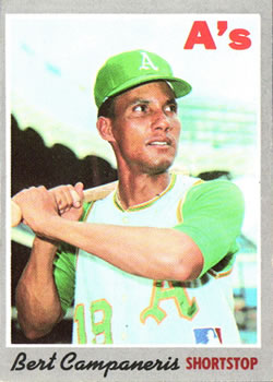 1970 Topps #205 Bert Campaneris Front